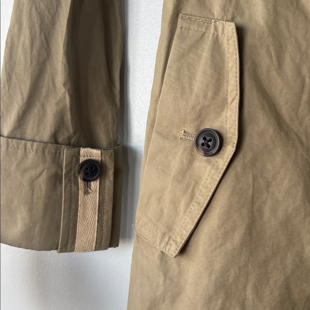 🧥 Banana republic water proof trench coat in color maverick tan - Picture 7 of 10